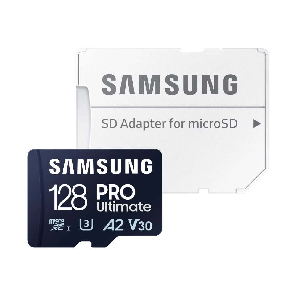 Samsung Micro SD Card 128GB PRO Ultimate with Adapter For DSLR Camera view 3